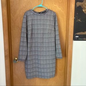Houndstooth Dress - 2X